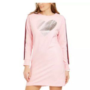 Tommy Hilfiger Dotted Heart Sweatshirt Dress